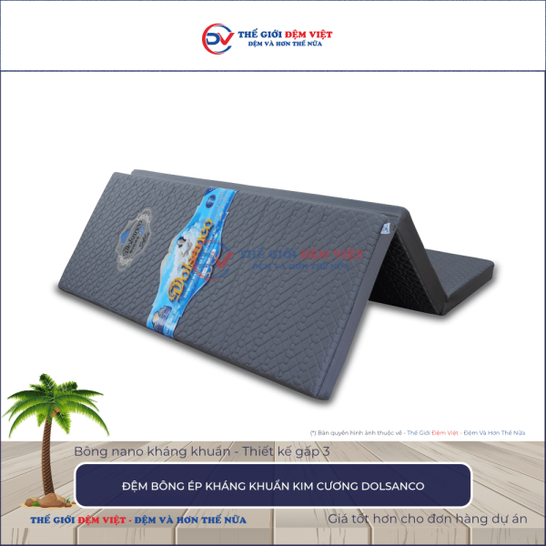 Đệm bông ép Kim Cương Dolsanco